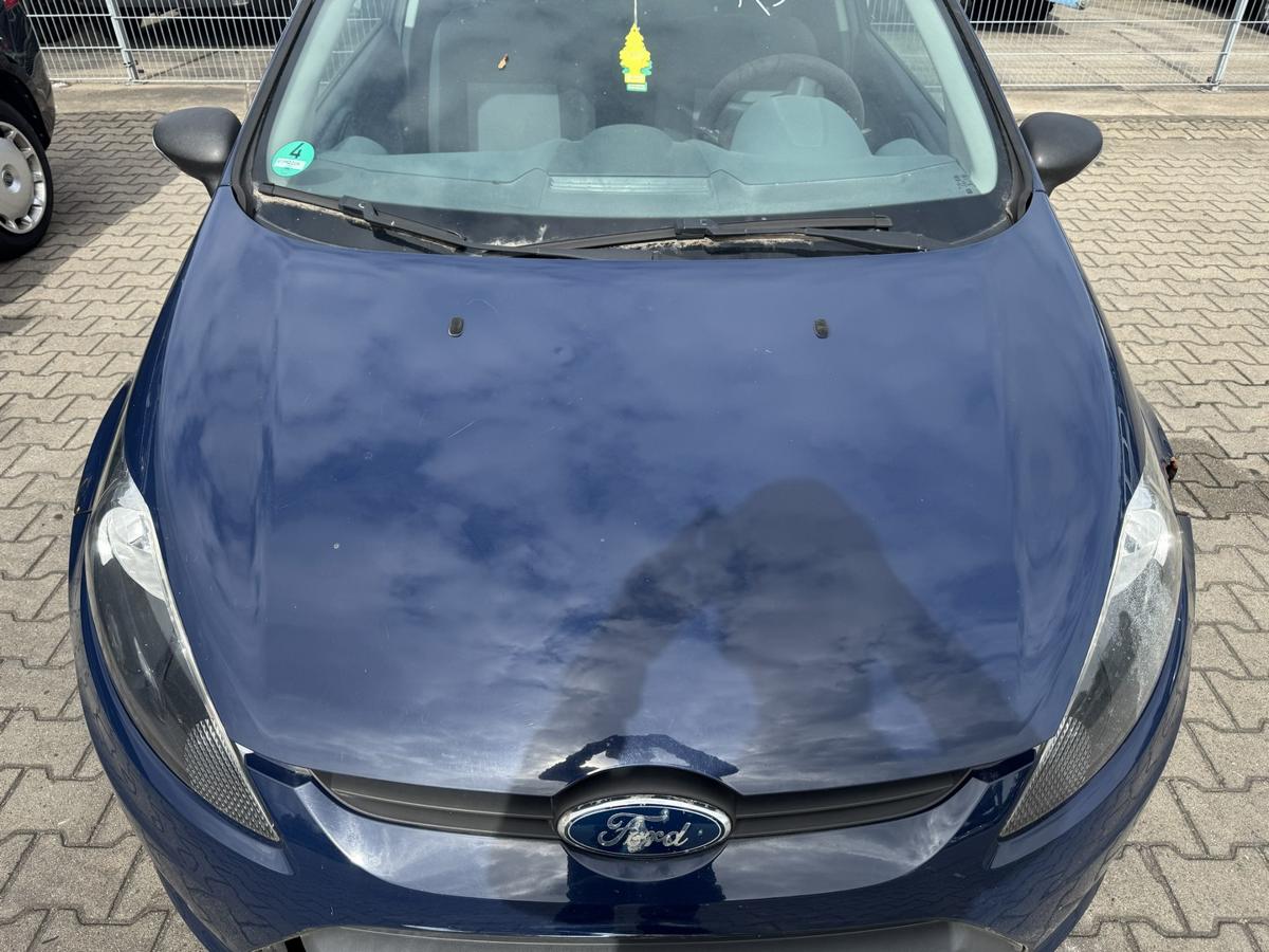 Ford Fiesta JA8 original Motorhaube Blazer Blau Bj.2009